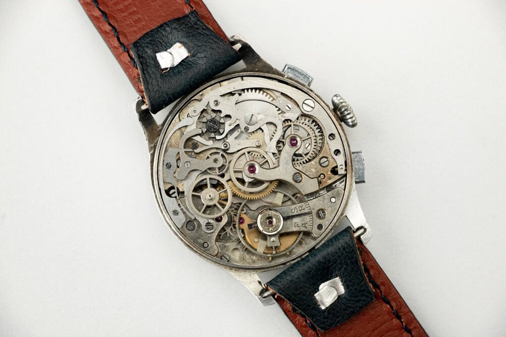1940S SANCO (ANGELUS) CHRONOGRAPH, 35MM, STEEL • Vintage Watches